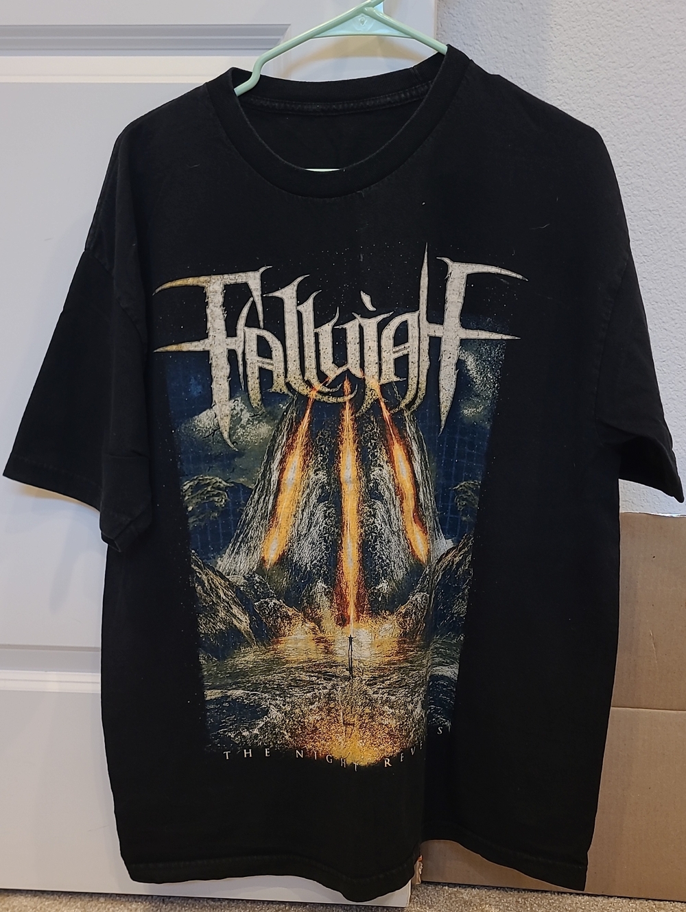 Fallujah Band Black Graphic Tee